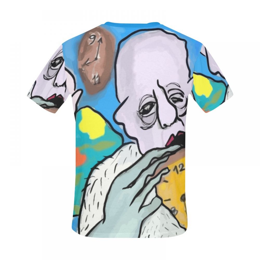 Camiseta Corta Perú Arte Digital Tiempo Océano Hombre