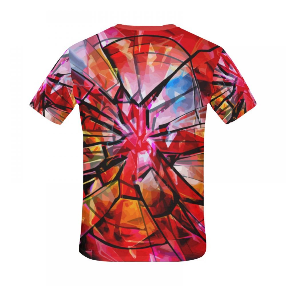 Camiseta Corta Perú Arte Abstracto Alma Rota Hombre