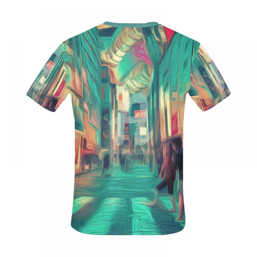 Camiseta Corta Perú Distrito De Arte Oriental Tokio Central Hombre