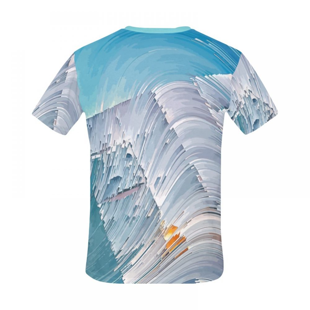 Camiseta Corta Perú Concha Maldiva De Arte Marino Hombre