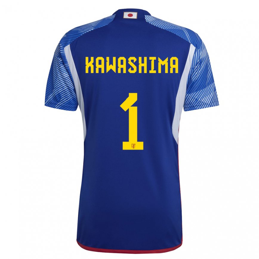 Niño Camiseta Japón Eiji Kawashima #1 Azul Real 1ª Equipación 22-24 Perú