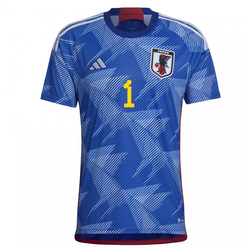 Niño Camiseta Japón Eiji Kawashima #1 Azul Real 1ª Equipación 22-24 Perú