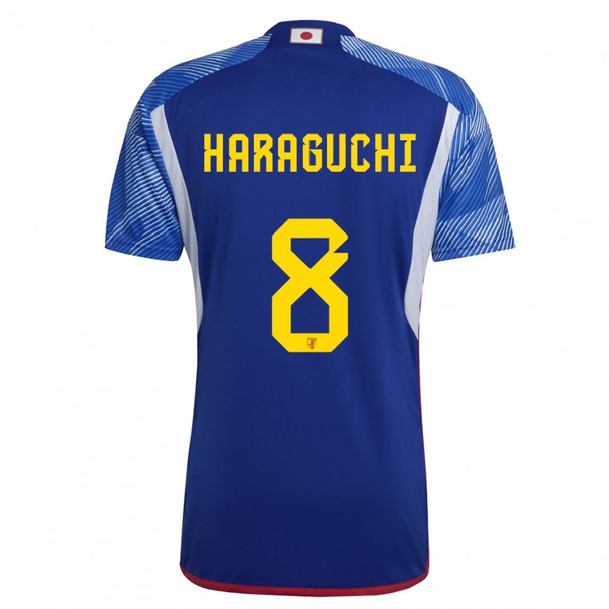 Niño Camiseta Japón Genki Haraguchi #8 Azul Real 1ª Equipación 22-24 Perú