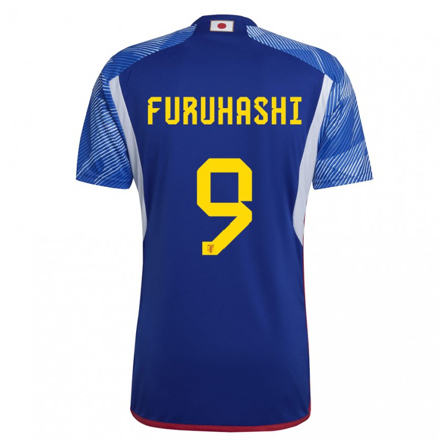 Niño Camiseta Japón Kyogo Furuhashi #9 Azul Real 1ª Equipación 22-24 Perú