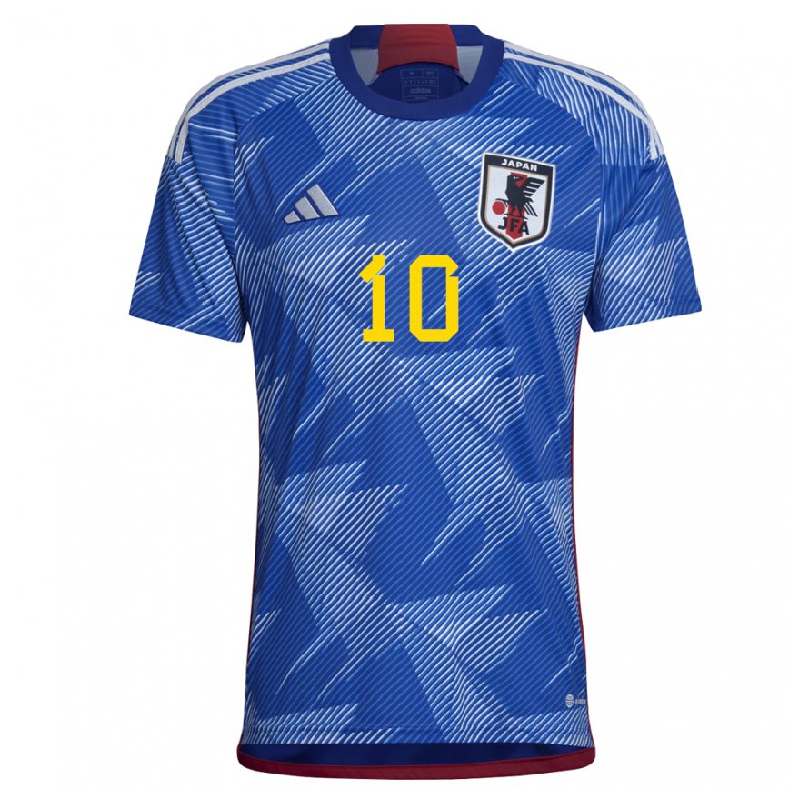 Niño Camiseta Japón Takumi Minamino #10 Azul Real 1ª Equipación 22-24 Perú