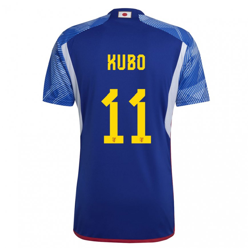 Niño Camiseta Japón Takefusa Kubo #11 Azul Real 1ª Equipación 22-24 Perú