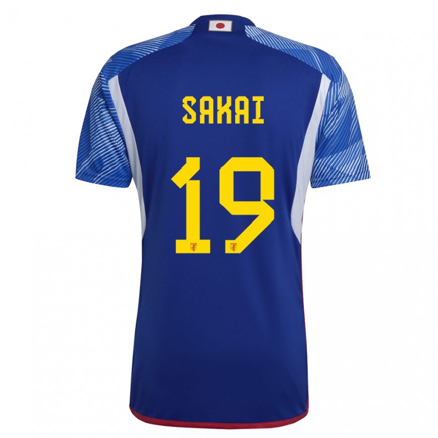 Niño Camiseta Japón Hiroki Sakai #19 Azul Real 1ª Equipación 22-24 Perú