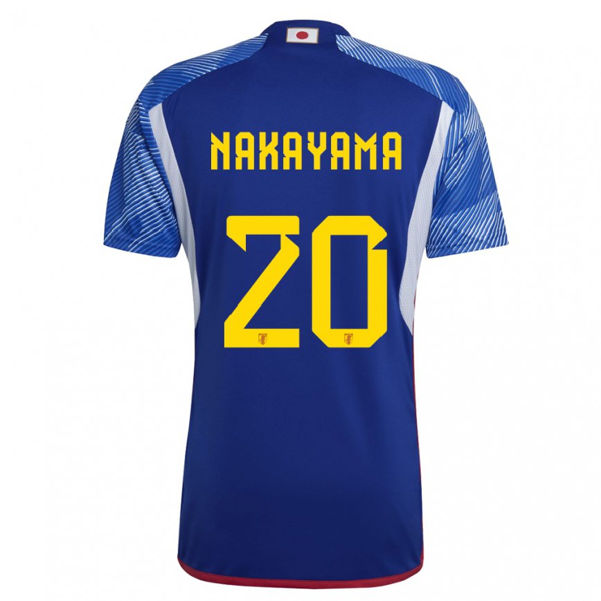 Niño Camiseta Japón Yuta Nakayama #20 Azul Real 1ª Equipación 22-24 Perú