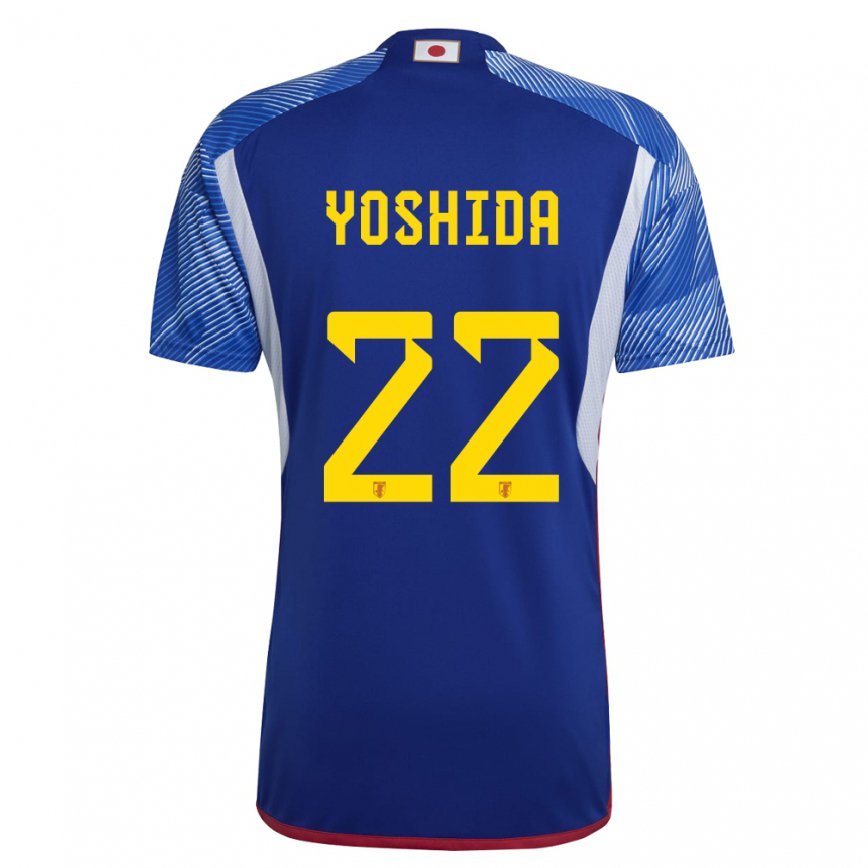 Niño Camiseta Japón Maya Yoshida #22 Azul Real 1ª Equipación 22-24 Perú