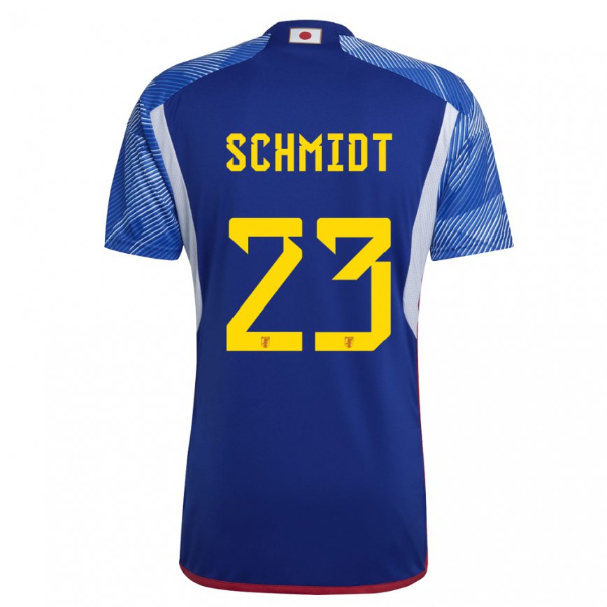 Niño Camiseta Japón Daniel Schmidt #23 Azul Real 1ª Equipación 22-24 Perú