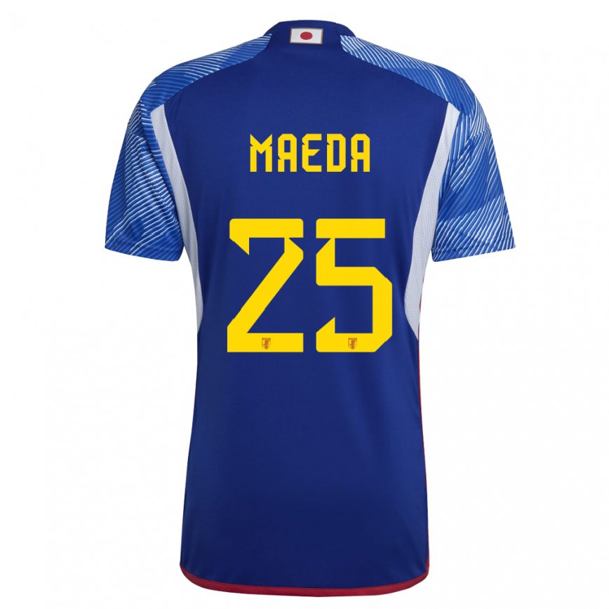 Niño Camiseta Japón Daizen Maeda #25 Azul Real 1ª Equipación 22-24 Perú