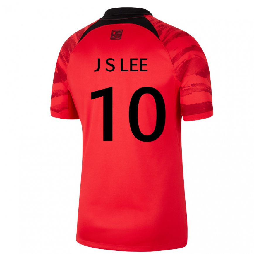 Niño Camiseta Corea Del Sur Jae-sung Lee #10 Rojo Volver 1ª Equipación 22-24 Perú