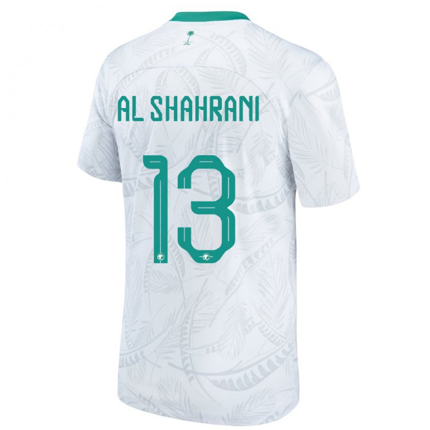 Niño Camiseta Arabia Saudita Yaseer Al Shahrani #13 Blanco 1ª Equipación 22-24 Perú