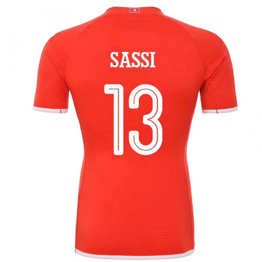 Niño Camiseta Túnez Ferjani Sassi #13 Rojo 1ª Equipación 22-24 Perú