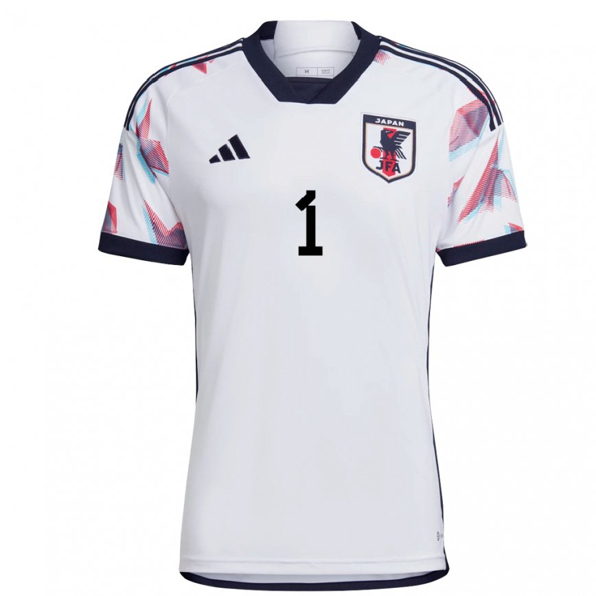 Niño Camiseta Japón Eiji Kawashima #1 Blanco 2ª Equipación 22-24 Perú