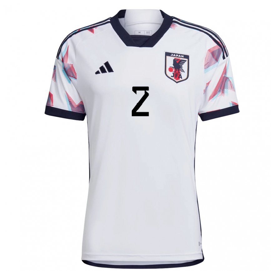 Niño Camiseta Japón Miki Yamane #2 Blanco 2ª Equipación 22-24 Perú