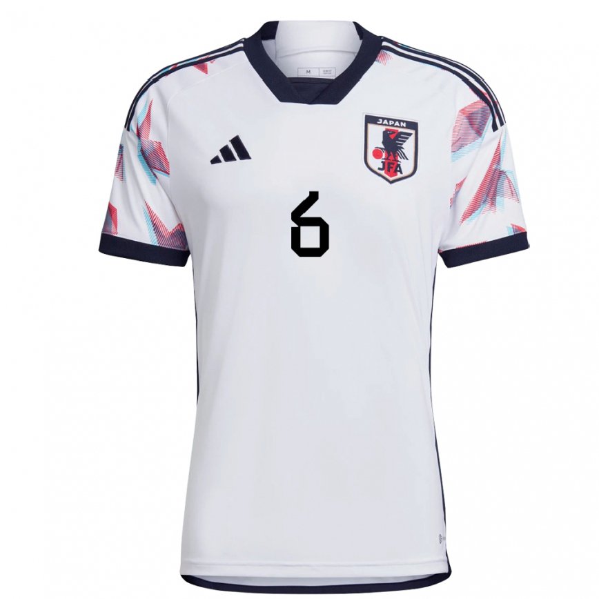 Niño Camiseta Japón Wataru Endo #6 Blanco 2ª Equipación 22-24 Perú