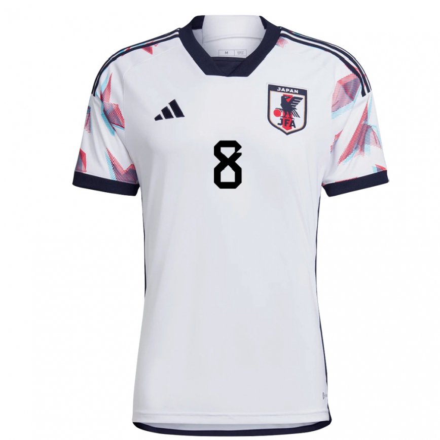 Niño Camiseta Japón Genki Haraguchi #8 Blanco 2ª Equipación 22-24 Perú