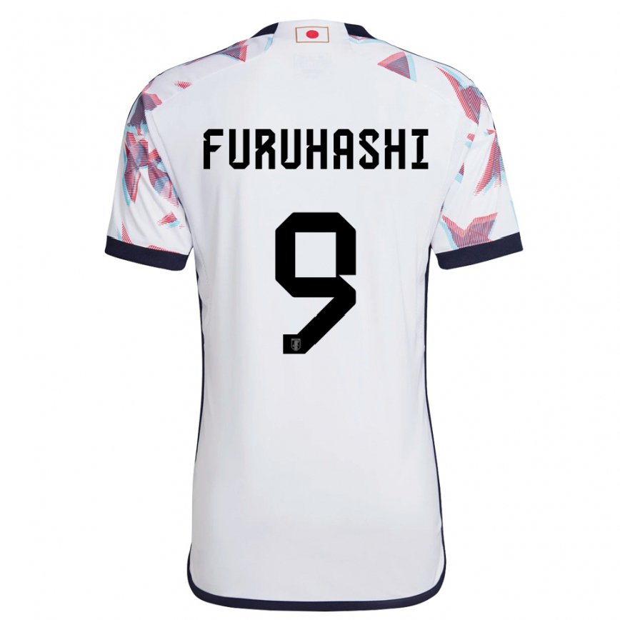 Niño Camiseta Japón Kyogo Furuhashi #9 Blanco 2ª Equipación 22-24 Perú