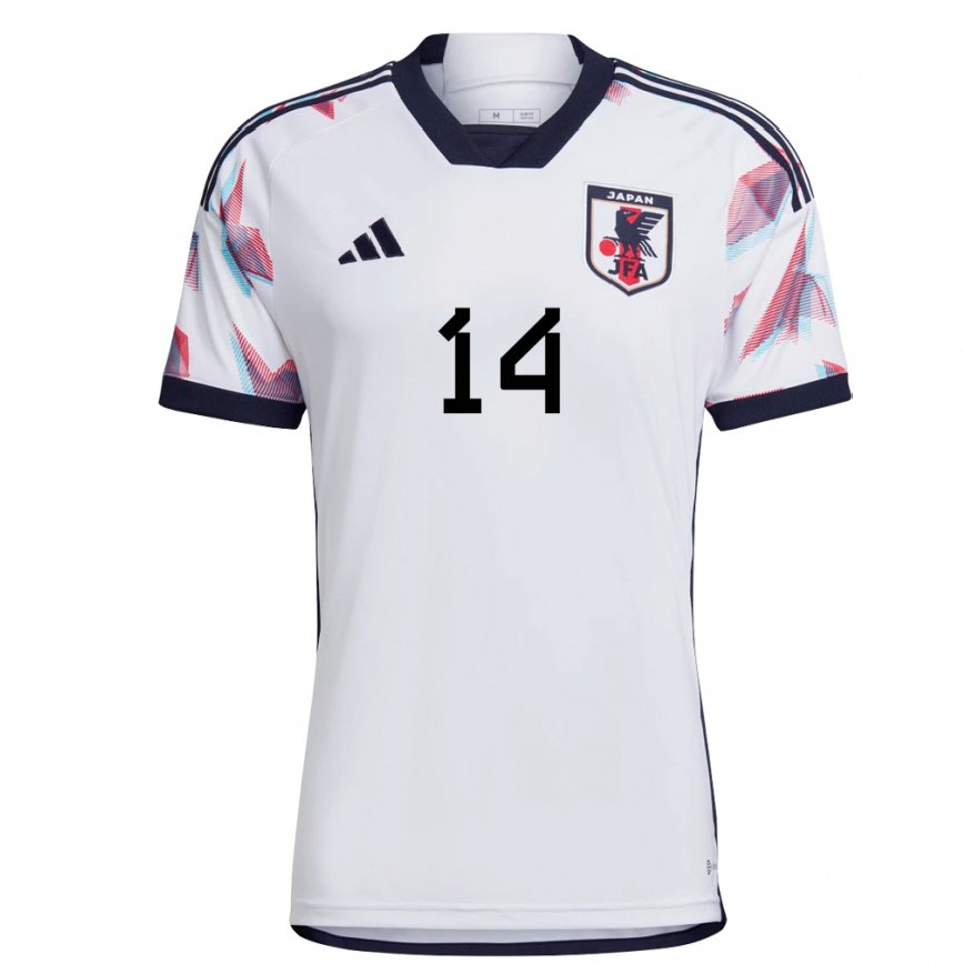 Niño Camiseta Japón Junya Ito #14 Blanco 2ª Equipación 22-24 Perú