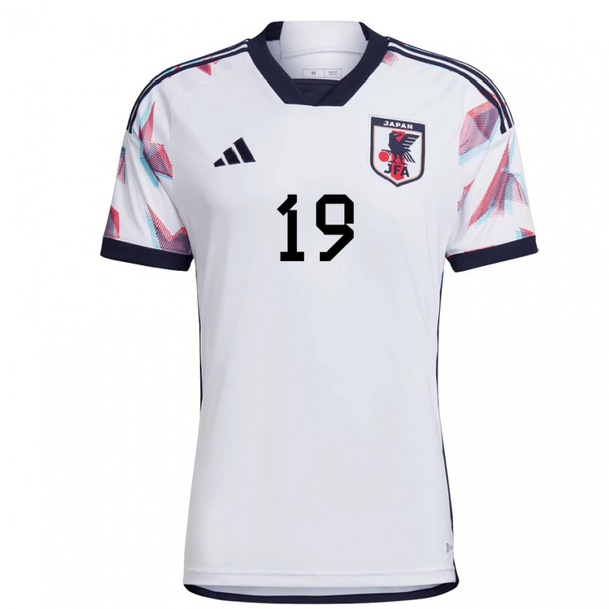 Niño Camiseta Japón Hiroki Sakai #19 Blanco 2ª Equipación 22-24 Perú