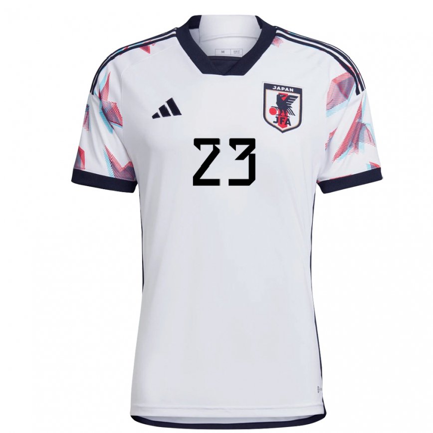 Niño Camiseta Japón Daniel Schmidt #23 Blanco 2ª Equipación 22-24 Perú