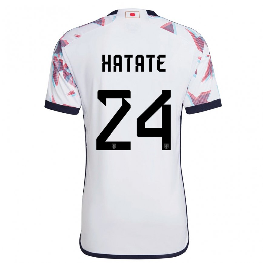 Niño Camiseta Japón Reo Hatate #24 Blanco 2ª Equipación 22-24 Perú