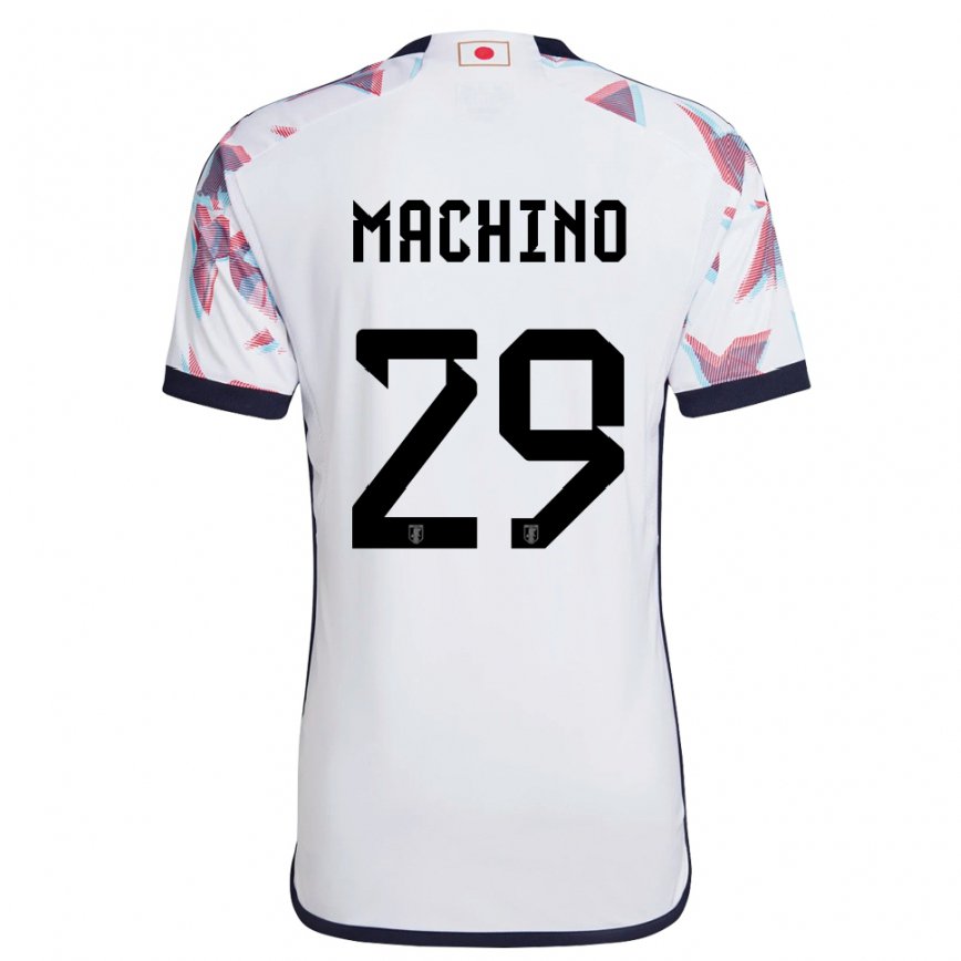 Niño Camiseta Japón Shuto Machino #29 Blanco 2ª Equipación 22-24 Perú