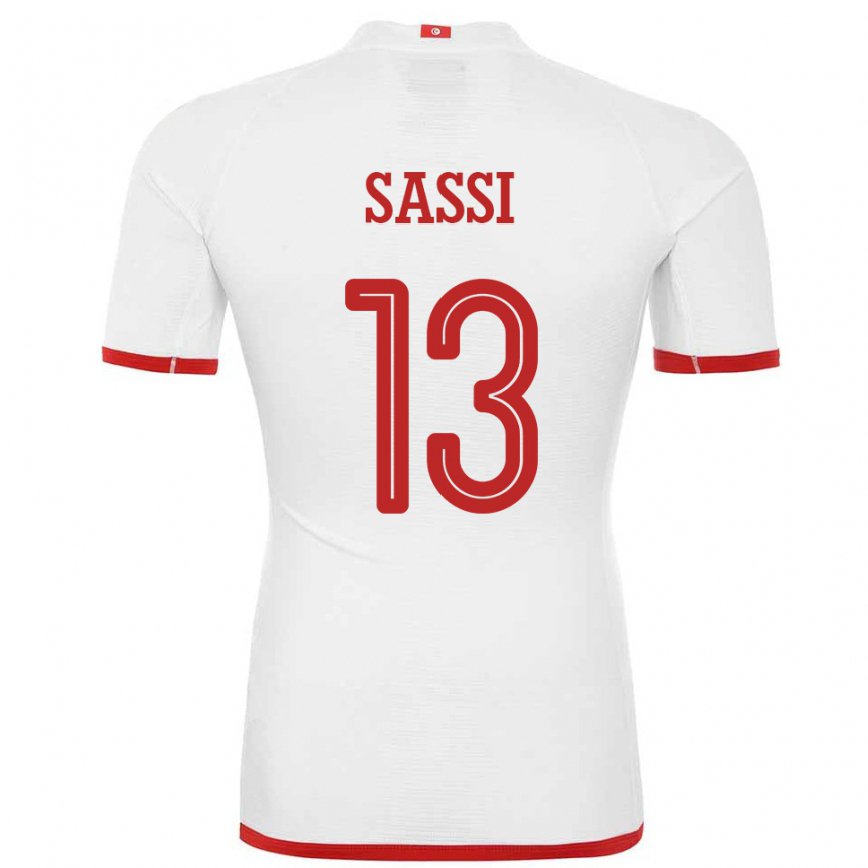 Niño Camiseta Túnez Ferjani Sassi #13 Blanco 2ª Equipación 22-24 Perú