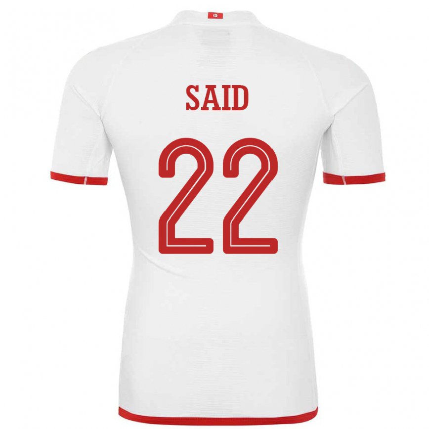 Niño Camiseta Túnez Bechir Ben Said #22 Blanco 2ª Equipación 22-24 Perú