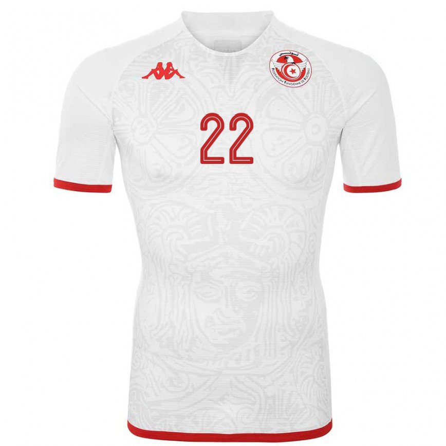 Niño Camiseta Túnez Bechir Ben Said #22 Blanco 2ª Equipación 22-24 Perú