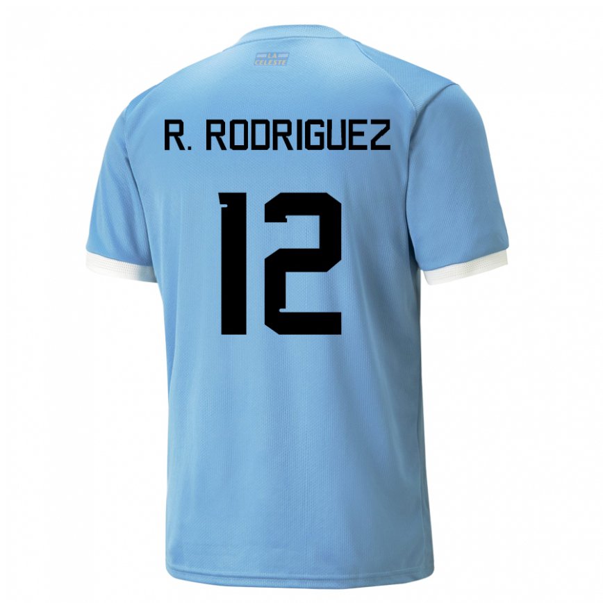 Niño Camiseta Uruguay Randall Rodriguez #12 Azul 1ª Equipación 22-24 Perú