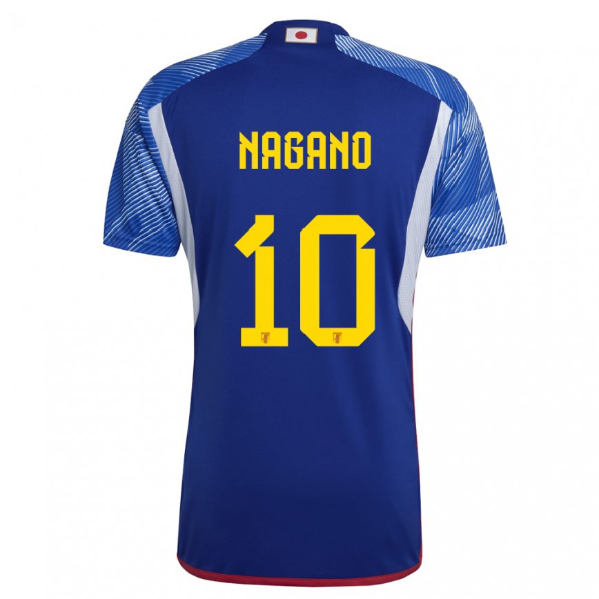 Niño Camiseta Japón Fuka Nagano #10 Azul Real 1ª Equipación 22-24 Perú