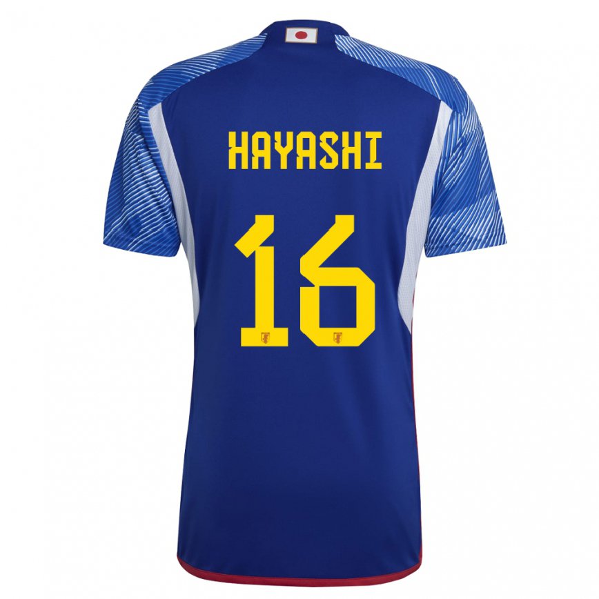 Niño Camiseta Japón Honoka Hayashi #16 Azul Real 1ª Equipación 22-24 Perú