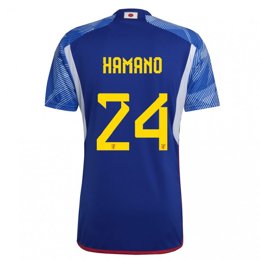 Niño Camiseta Japón Maika Hamano #24 Azul Real 1ª Equipación 22-24 Perú