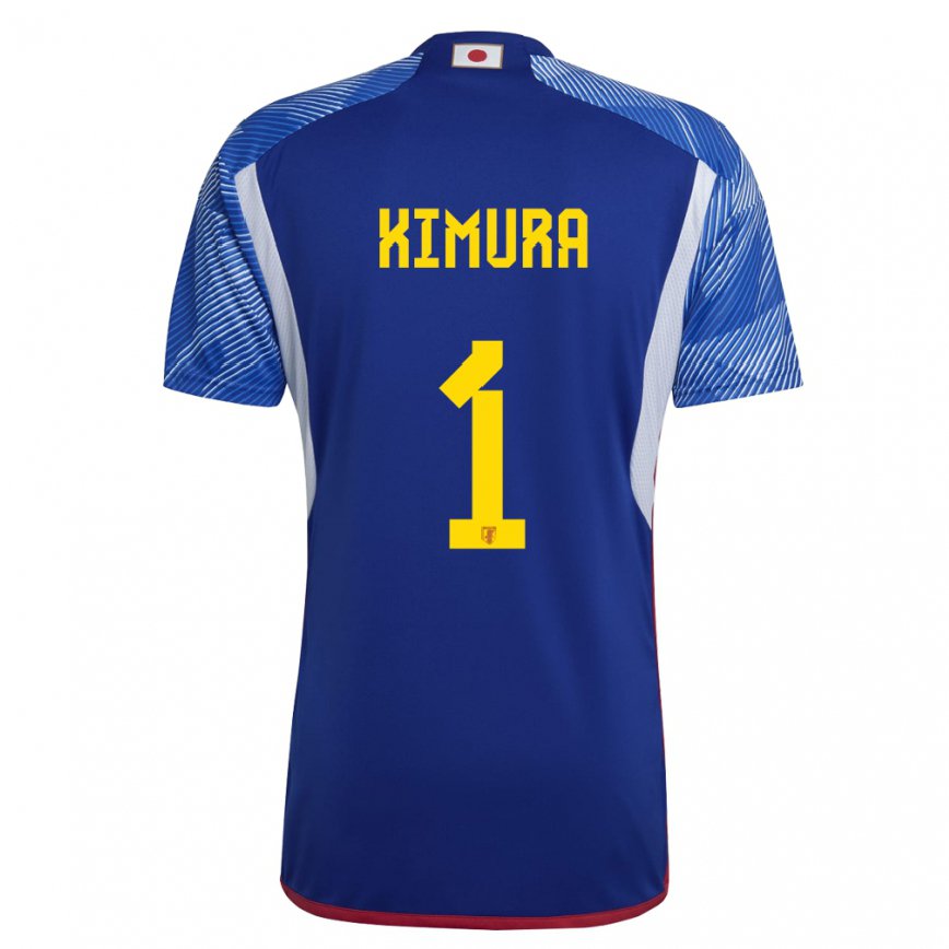 Niño Camiseta Japón Ryoya Kimura #1 Azul Real 1ª Equipación 22-24 Perú