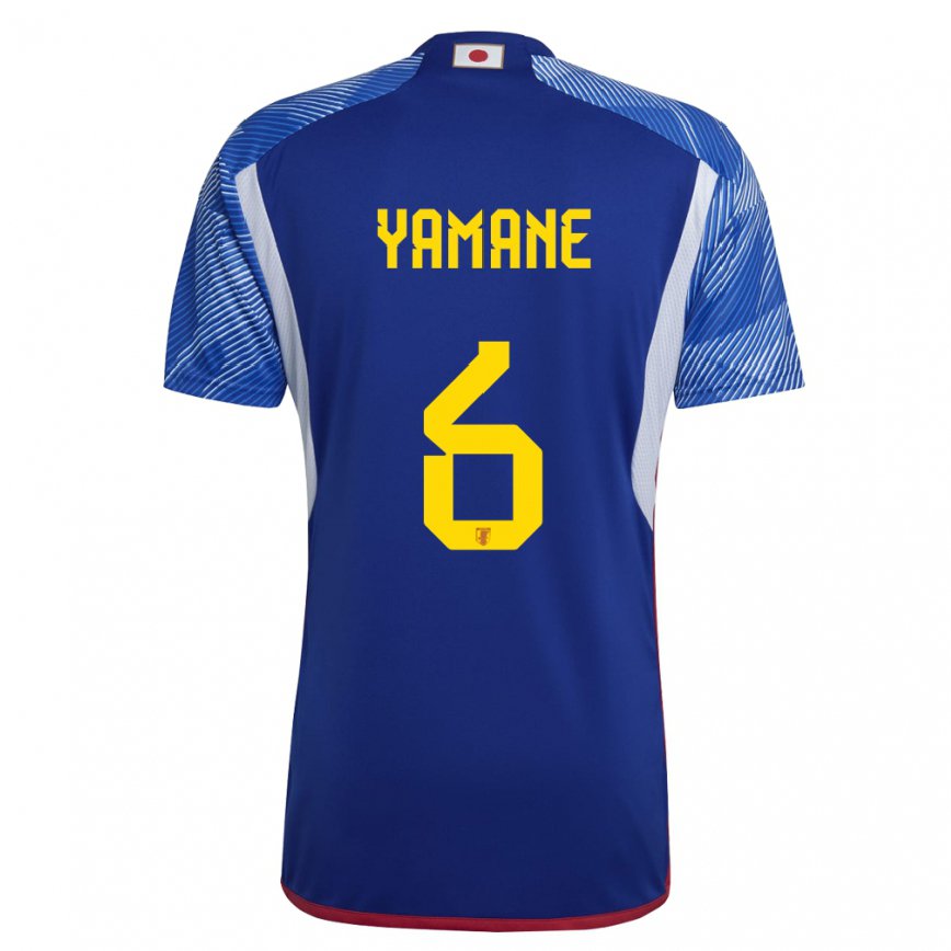 Niño Camiseta Japón Riku Yamane #6 Azul Real 1ª Equipación 22-24 Perú