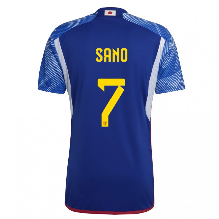 Niño Camiseta Japón Kodai Sano #7 Azul Real 1ª Equipación 22-24 Perú