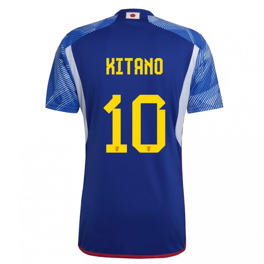 Niño Camiseta Japón Sota Kitano #10 Azul Real 1ª Equipación 22-24 Perú