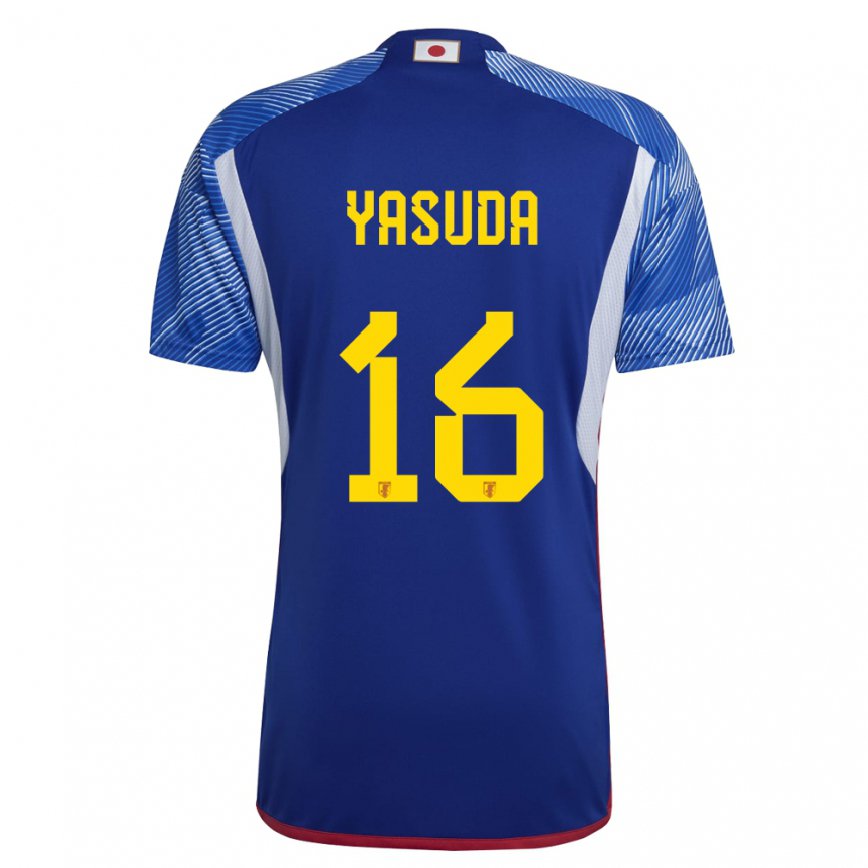 Niño Camiseta Japón Kenshin Yasuda #16 Azul Real 1ª Equipación 22-24 Perú