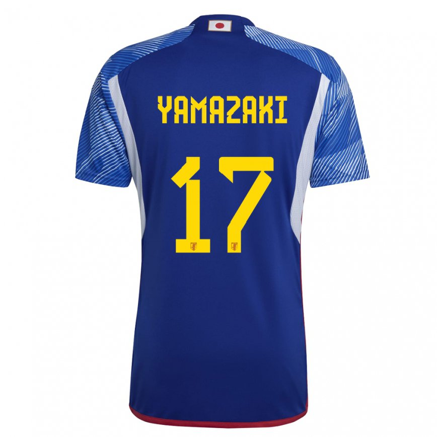 Niño Camiseta Japón Taishin Yamazaki #17 Azul Real 1ª Equipación 22-24 Perú