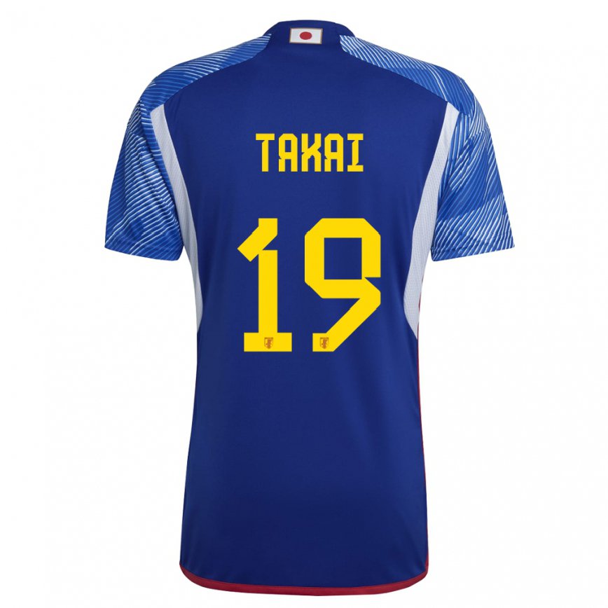 Niño Camiseta Japón Kota Takai #19 Azul Real 1ª Equipación 22-24 Perú