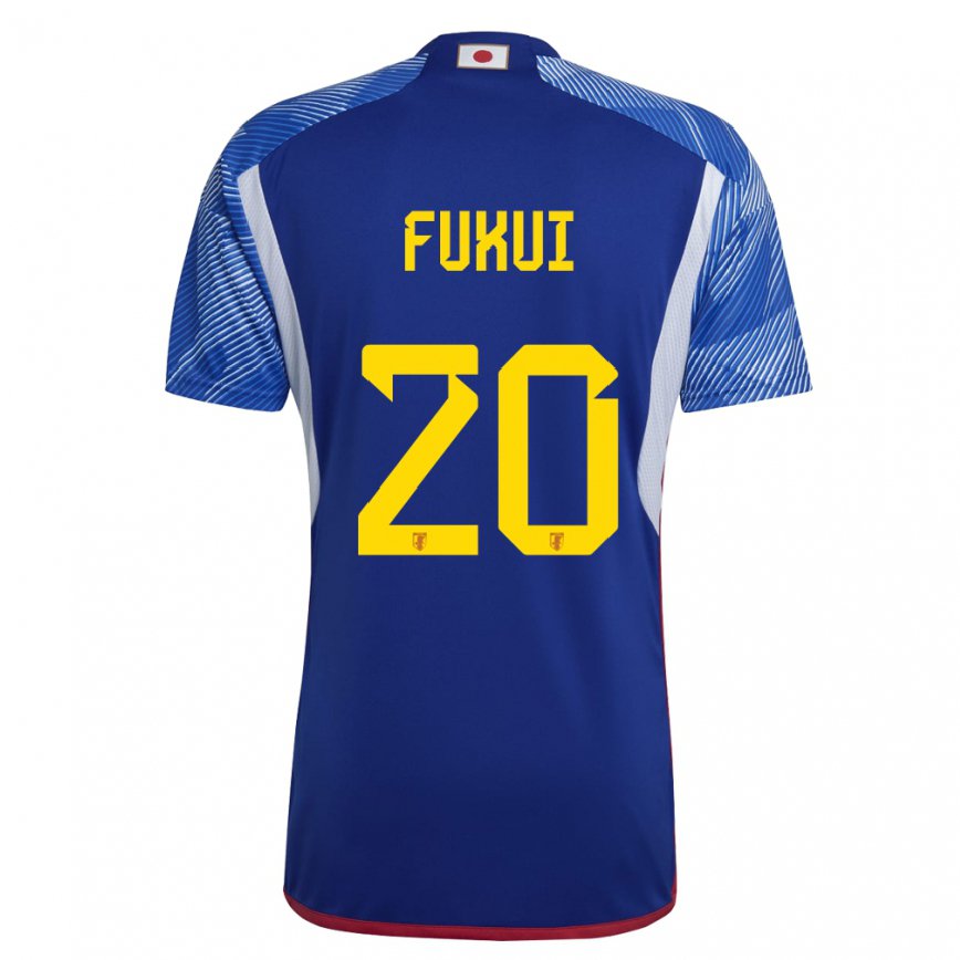 Niño Camiseta Japón Taichi Fukui #20 Azul Real 1ª Equipación 22-24 Perú