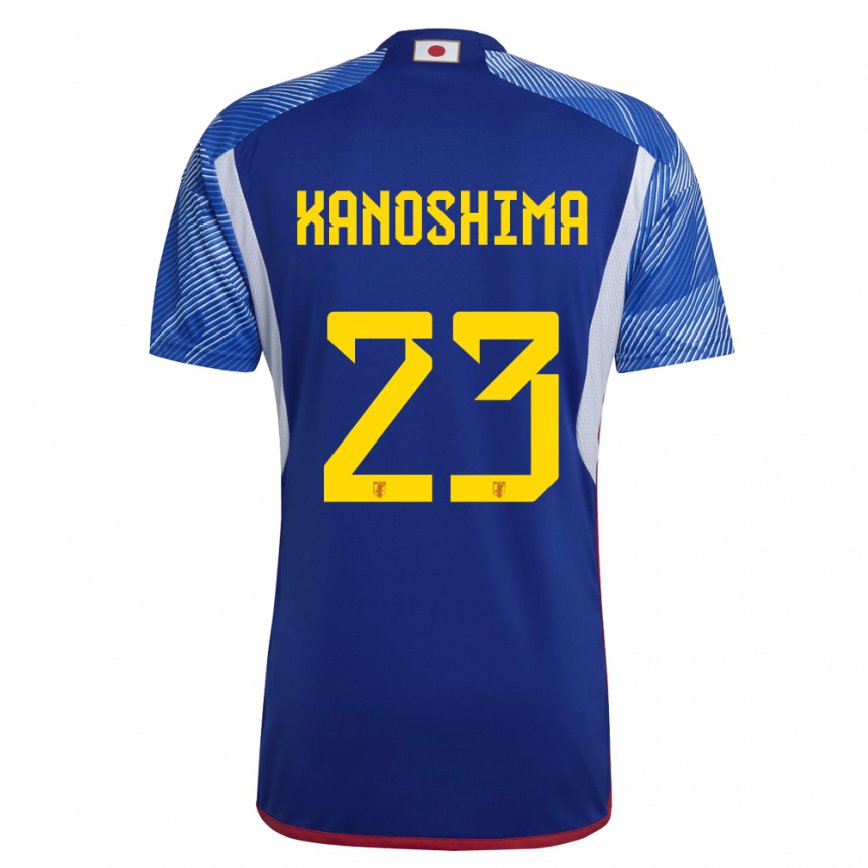 Niño Camiseta Japón Yu Kanoshima #23 Azul Real 1ª Equipación 22-24 Perú