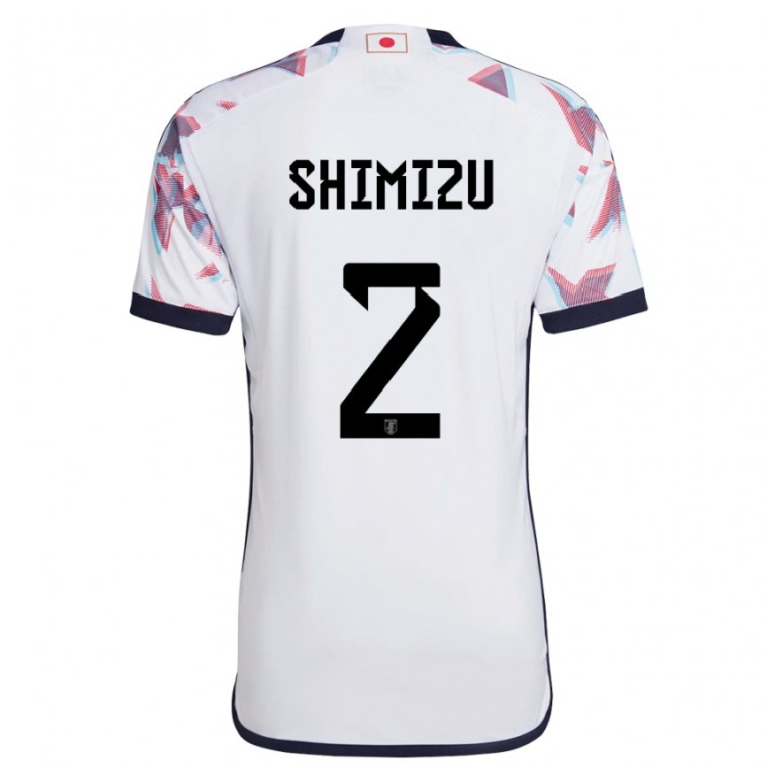 Niño Camiseta Japón Risa Shimizu #2 Blanco 2ª Equipación 22-24 Perú