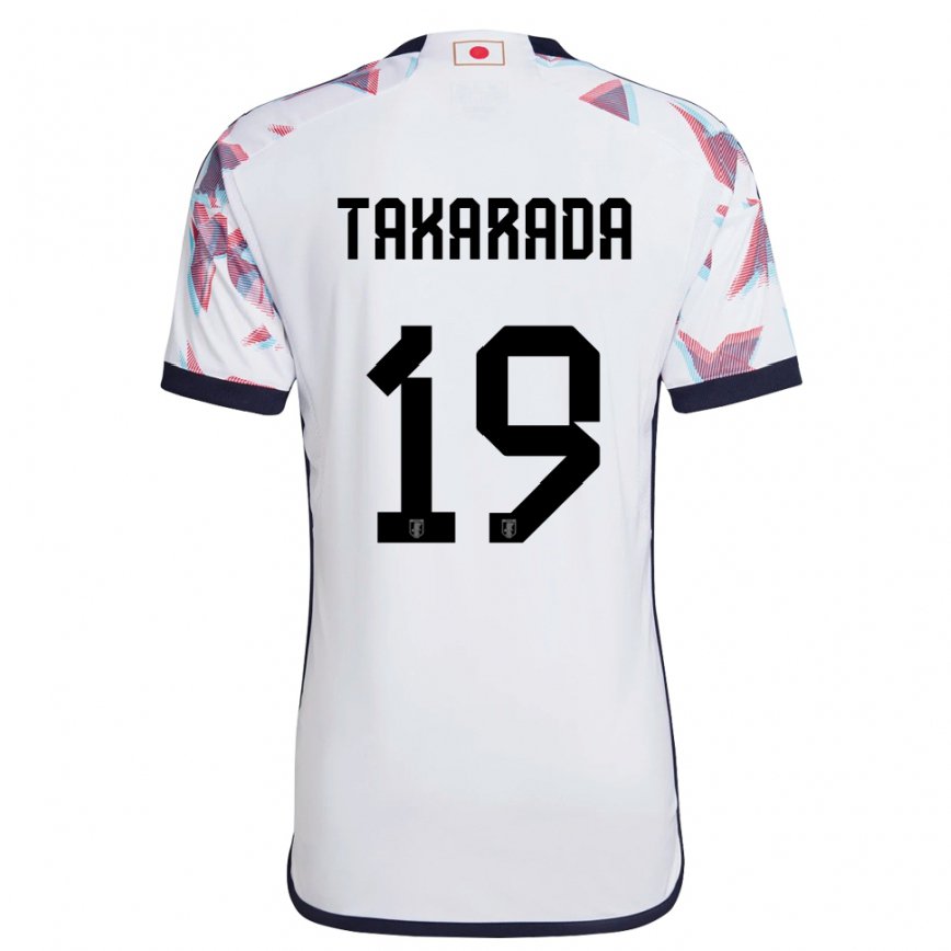 Niño Camiseta Japón Saori Takarada #19 Blanco 2ª Equipación 22-24 Perú