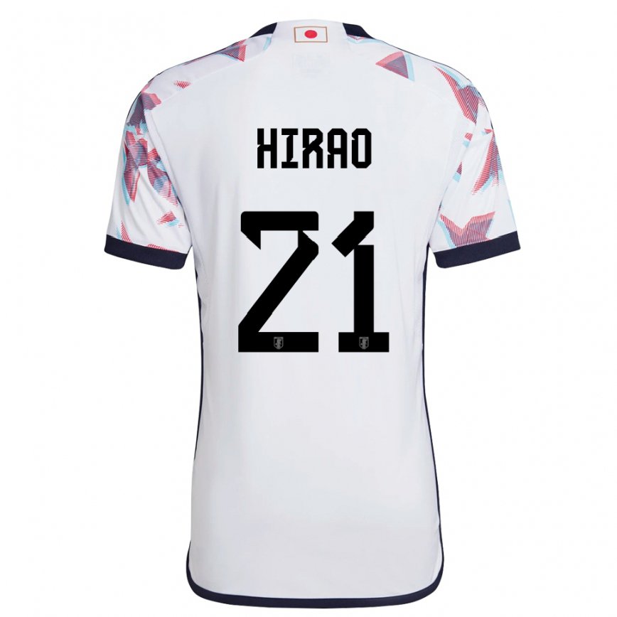 Niño Camiseta Japón Chika Hirao #21 Blanco 2ª Equipación 22-24 Perú