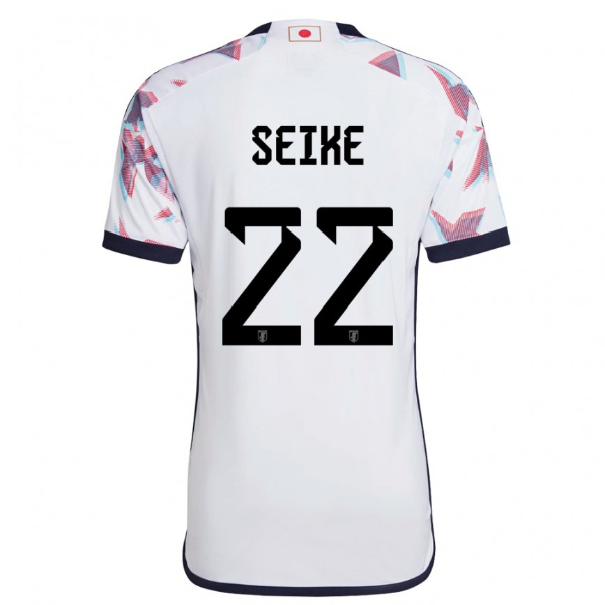 Niño Camiseta Japón Kiko Seike #22 Blanco 2ª Equipación 22-24 Perú