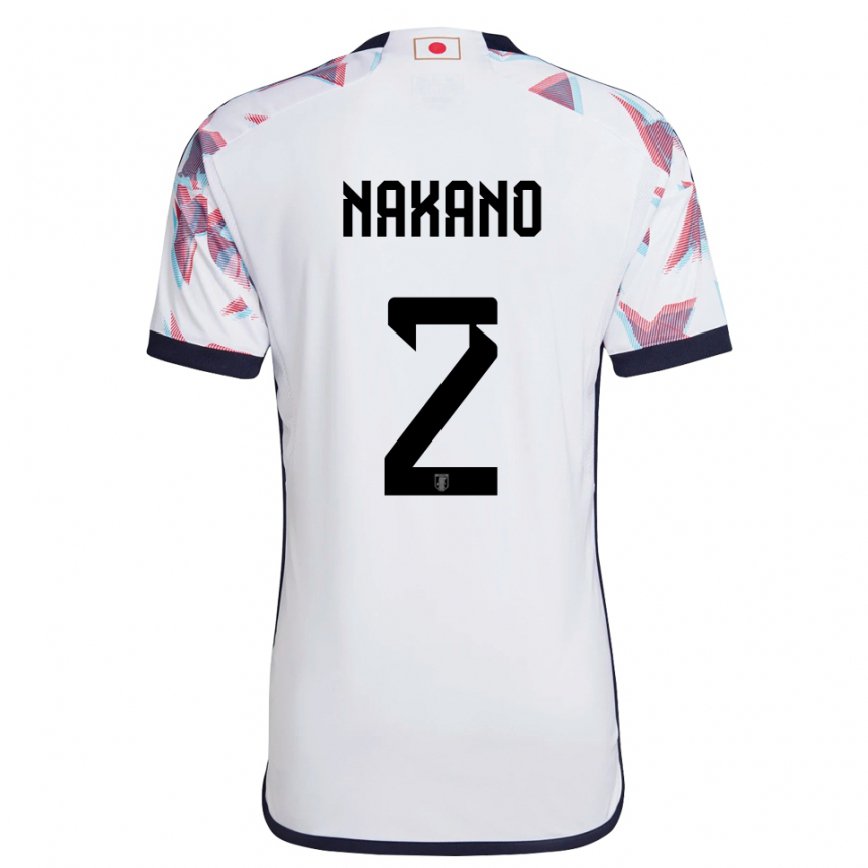 Niño Camiseta Japón Shinya Nakano #2 Blanco 2ª Equipación 22-24 Perú