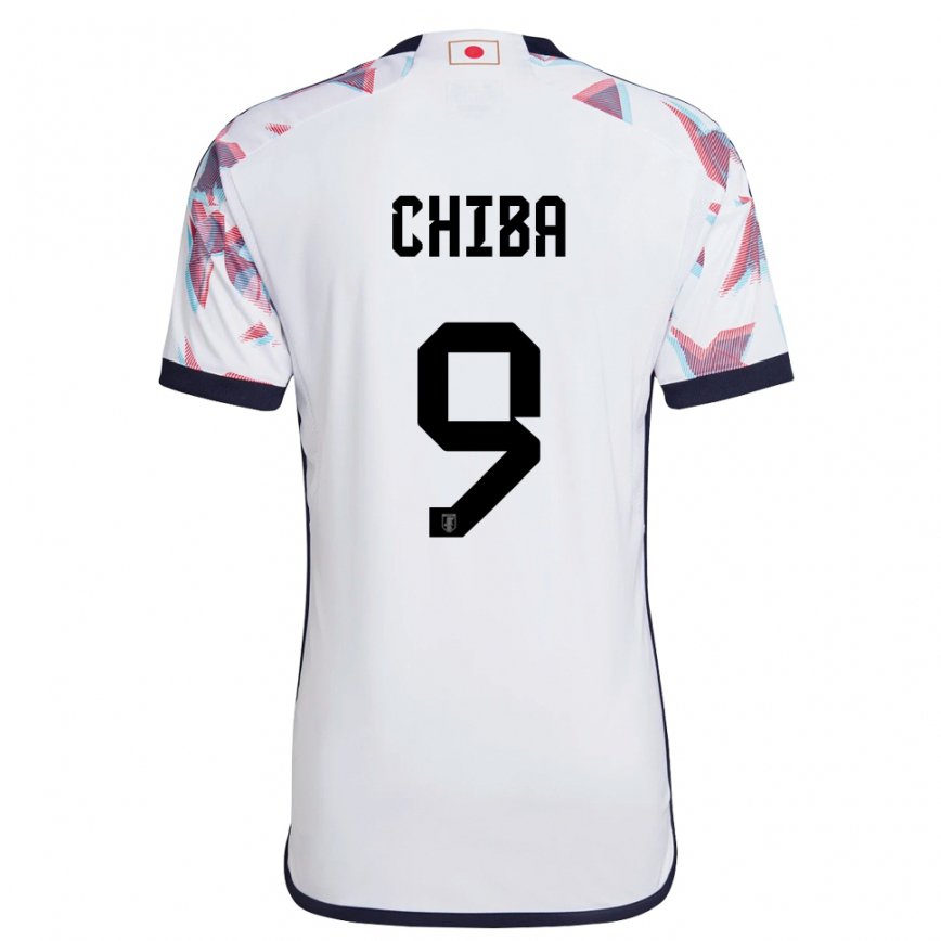 Niño Camiseta Japón Kanta Chiba #9 Blanco 2ª Equipación 22-24 Perú